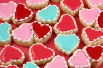 Heart Cookie Background