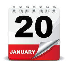 20 JANUARY ICON