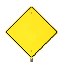 Black Yellow Warning Sign