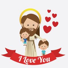 Love design over white background vector illustration