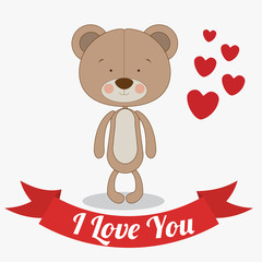 Love design over white background vector illustration