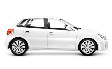 Fototapeta premium Compact car