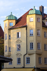 Obraz premium Colorful historic Munich building
