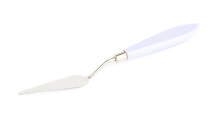 Palette knife spatula isolated