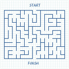 maze game illustration