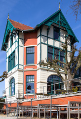 Obraz premium Rich villa in Blankenese, Hamburg, Germany