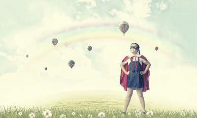 Little superhero