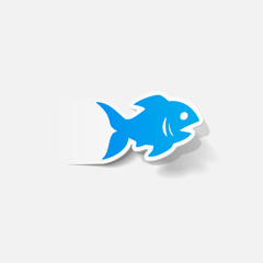 realistic design element: fish