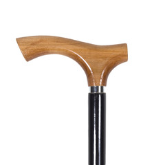 Medical crutch on an isolated background
