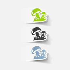 realistic design element: mushrooms