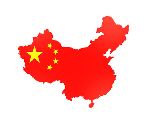 Obraz premium Map of China
