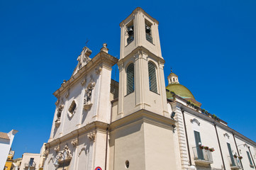 Church of Carmine. San Severo. Puglia. Italy.