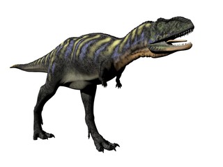 Naklejka premium dinozaur aucasaurus - 3d render
