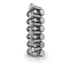 Stack of bolts