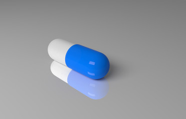 Blaue Pille