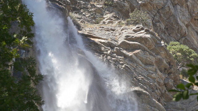  Uchan-su falls on the mountain Ah-Petri in Crimea after