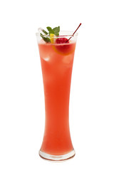 Punch drink isolated