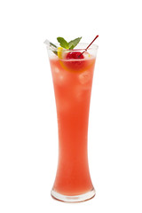 Punch drink isolated