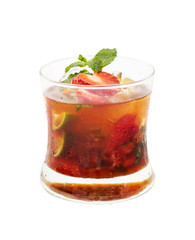 Punch drink isolated
