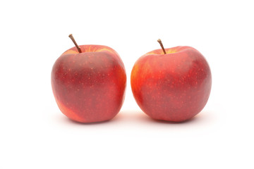 Red ripe apples