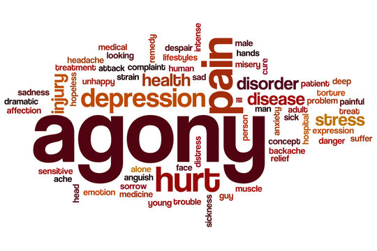 Agony Word Cloud