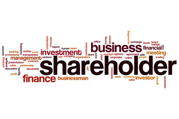 Shareholder word cloud