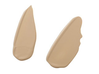 Make up base paint on background