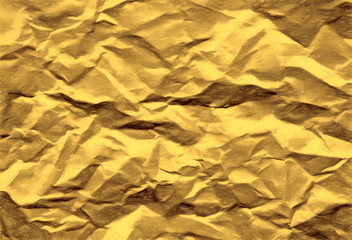 golden paper -  illustration based on own photo image