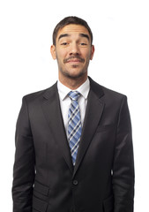 Surprised businessman