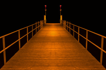 Obraz premium Pier on Lake of Zurich