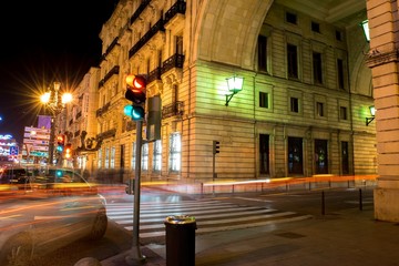 Fototapeta premium Traffic light bicolor