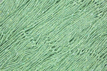 Close view of craft fishnet for decoration