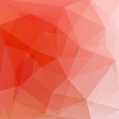 Orange vector abstract background from triangles