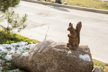 Ski resort Forest Tale near town of Almaty, Kazakhstan