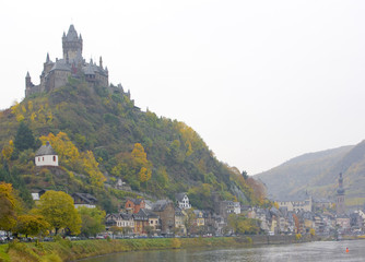 Fototapeta premium Cochem, Rheinland Pfalz, Germany