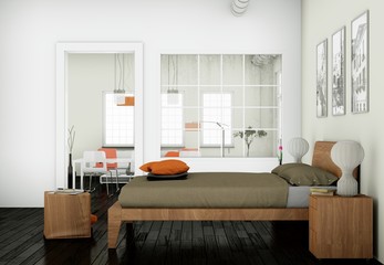 modernes Loft Interieur Design