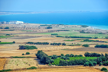 Fototapeta na wymiar Rural landscape on Cyprus