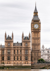 Fototapeta na wymiar London Big Ben clock tower, UK