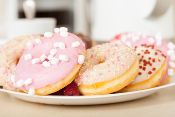 many  tasty donuts