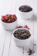 Dry herbal tea