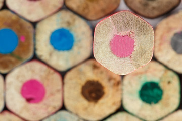 colored pencils