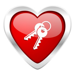 keys valentine icon