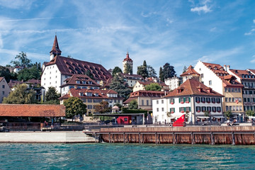 Beautiful landscape Luzern. Switzerland.