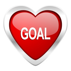 goal valentine icon