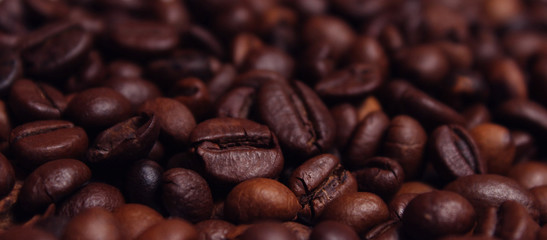 Roasted coffee beans