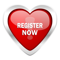 register now valentine icon