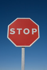 Stop sign