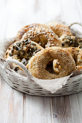 Homemade bagels