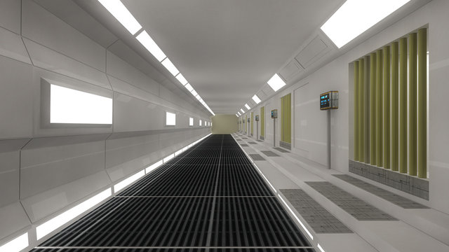 Futuristic interior SCIFI