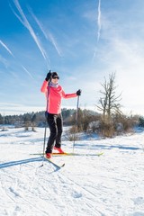 Cross country skier